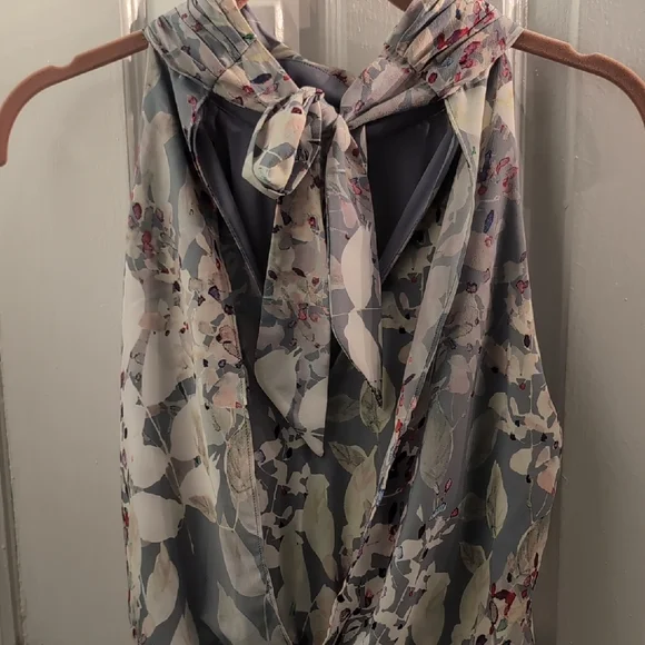 Adrianna Papell Multicolor Floral Dress - Picture 4 of 8